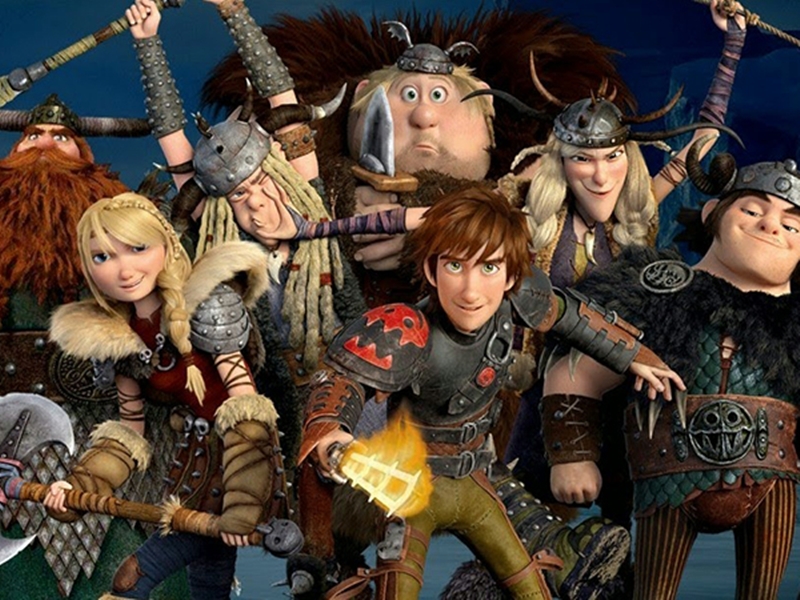"How To Train Your Dragon 2" كيف تروض تنينك في الجزء الثاني